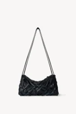 The Row Woven Alix Bag Black