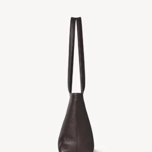The Row Parker Bag In Dark Brown