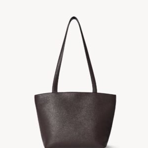 The Row Parker Bag Dark Brown