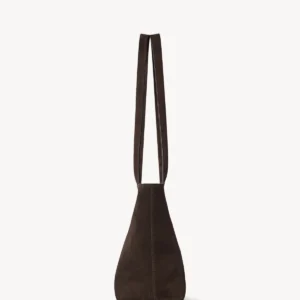 The Row Parker Bag In Dark Brown