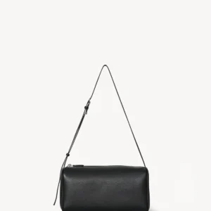The Row 90s Shoulder Bag Black