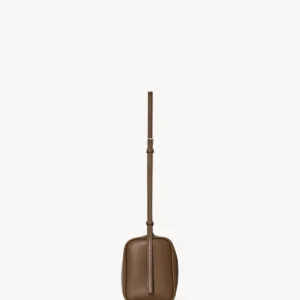 The Row 90s Tawny Brown Leather Shoulder Bag
