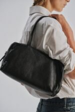The Row Astra Bowling Bag Black