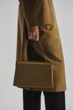 The Row Elise Mustard Bag