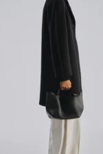 The Row Small Black Kit Tote Bag