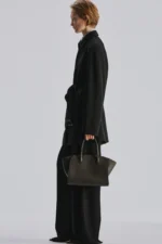 The Row Marlo 12 Walnut Shadow Bag