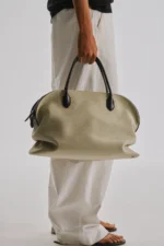 The Row Agnes 15 Canvas Handbag