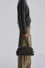The Row E/W India Bag In Walnut Shadow