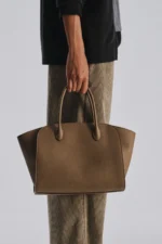 The Row Marlo 12 Dark Muschio Bag
