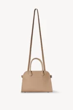 The Row Soft Margaux 10 Bag In Dark Taupe
