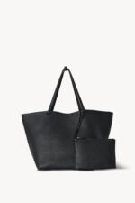 The Row XL Black Park Tote Bag