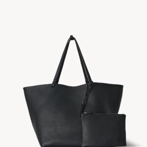 The Row XL Black Park Tote Bag