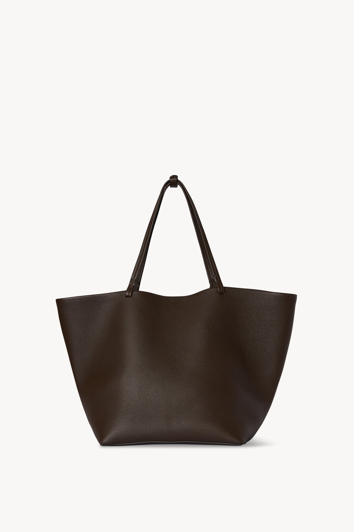 The Row XL Park Tote Bag Deep Brown The Row XL Park Tote Bag Deep Brown