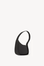 The Row Half Moon Shoulder Bag Black