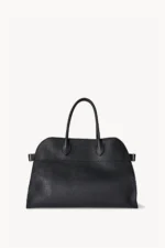The Row Soft Margaux 15 Bag Black