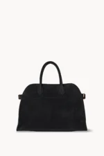 The Row Soft Margaux 15 Bag Black