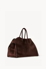 The Row Soft Margaux 15 Mocha Luxury Handbag