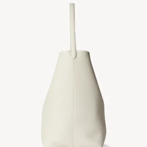 The Row Large N/S Park Tote Bag In Ivory