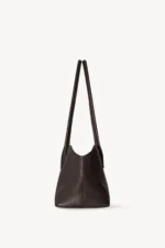 The Row Terrasse Walnut Shadow Leather Bag