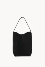 The Row Medium N/S Park Tote Bag Black