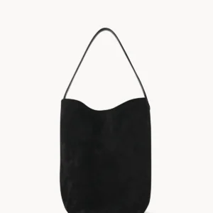 The Row Medium N/S Park Tote Bag Black
