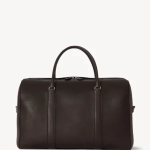The Row Iowa Duffle Bag Dark Brown