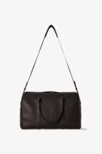 The Row Iowa Duffle Bag In Dark Brown