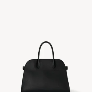 The Row Soft Margaux 12 Bag Black