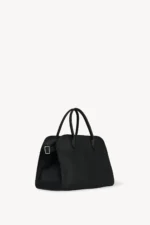The Row Soft Margaux 12 Black Luxury Handbag