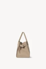 Dark Taupe The Row Soft Margaux 12 Handbag