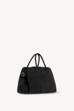 The Row Soft Margaux 12 Black Luxury Handbag