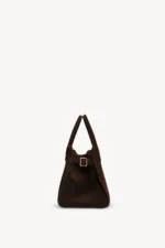 The Row Soft Margaux 12 Bag In Mocha