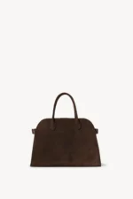 The Row Soft Margaux 12 Bag Mocha