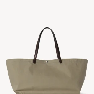 The Row XL Idaho Bag Beige