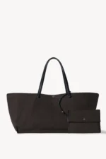 The Row XL Idaho Bag In Dark Brown