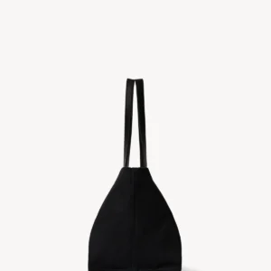 The Row XL Idaho Black Leather Bag