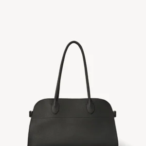 The Row Margaux Shoulder 12 Bag Black