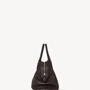 The Row Agnes 12 Bag In Dark Brown