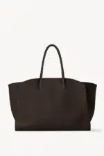 The Row Marlo Tote Bag In Walnut Shadow