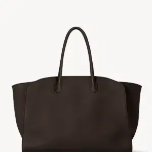 The Row Marlo Tote Bag In Walnut Shadow
