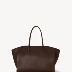 The Row Marlo 14 Bag Deep Brown