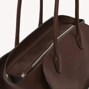 The Row Marlo 14 Bag In Deep Brown