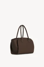The Row Dark Olive Marlo 12 Leather Bag