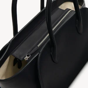 The Row Marlo 12 Bag In Black