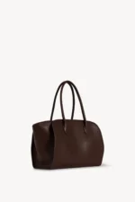 The Row Marlo Deep Brown Luxury Tote Bag