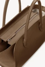The Row Marlo 12 Tawny Brown Bag
