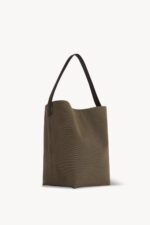 The Row Medium N/S Park Tote Bag In Taupe
