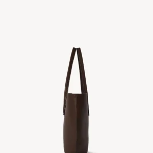 The Row Alger Tote Bag In Deep Brown