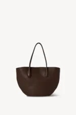 The Row Alger Tote Bag Deep Brown
