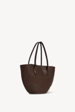 The Row Alger Deep Brown Luxury Tote Bag